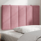 Hoofdbordkussen 80 Cm Fluweel Roze