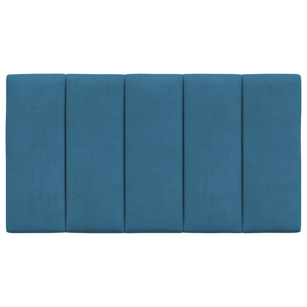 Hoofdbordkussen 90 Cm Fluweel Blauw