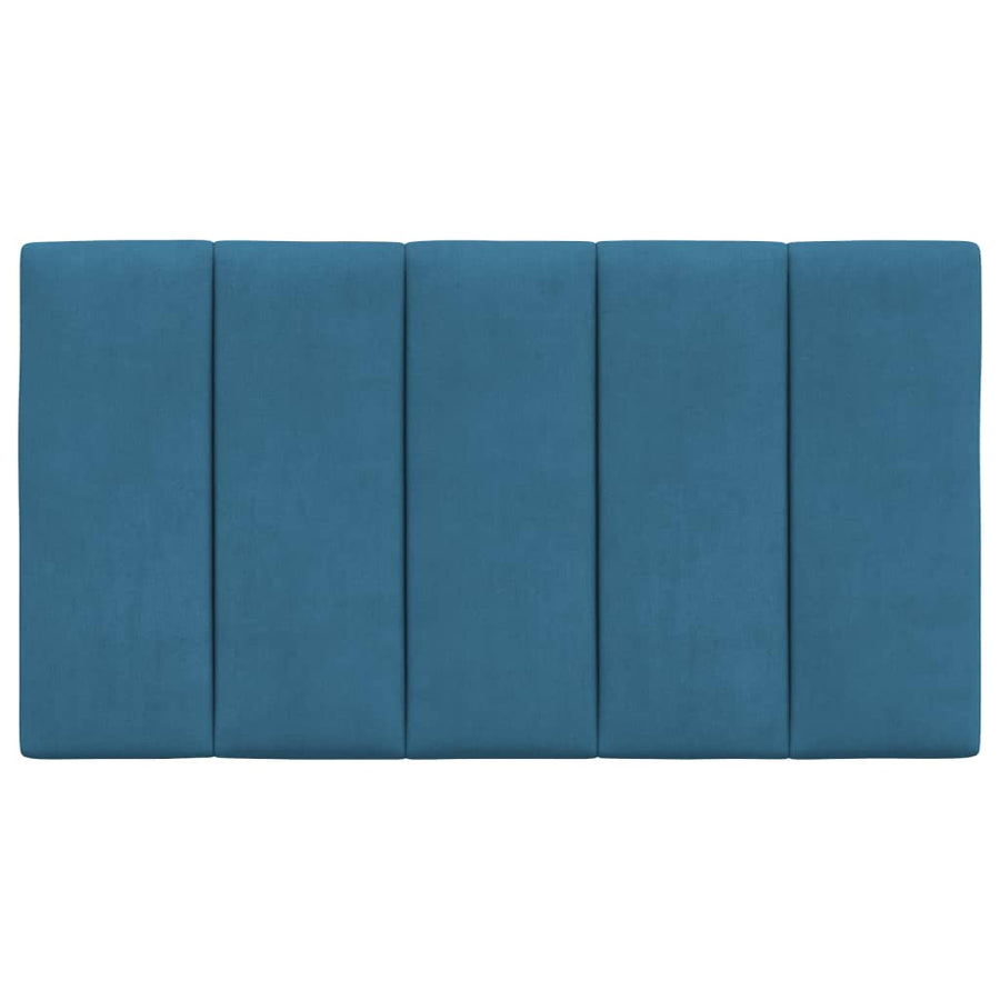 Hoofdbordkussen 90 Cm Fluweel Blauw