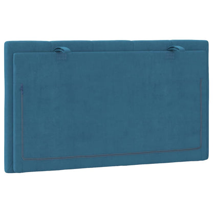 Hoofdbordkussen 90 Cm Fluweel Blauw
