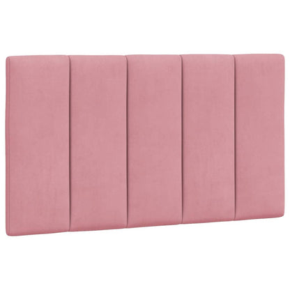 Hoofdbordkussen 90 Cm Fluweel Roze