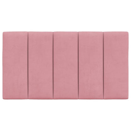 Hoofdbordkussen 90 Cm Fluweel Roze