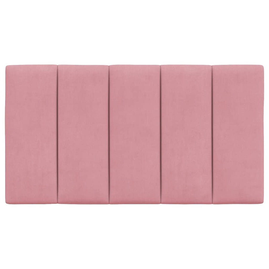 Hoofdbordkussen 90 Cm Fluweel Roze