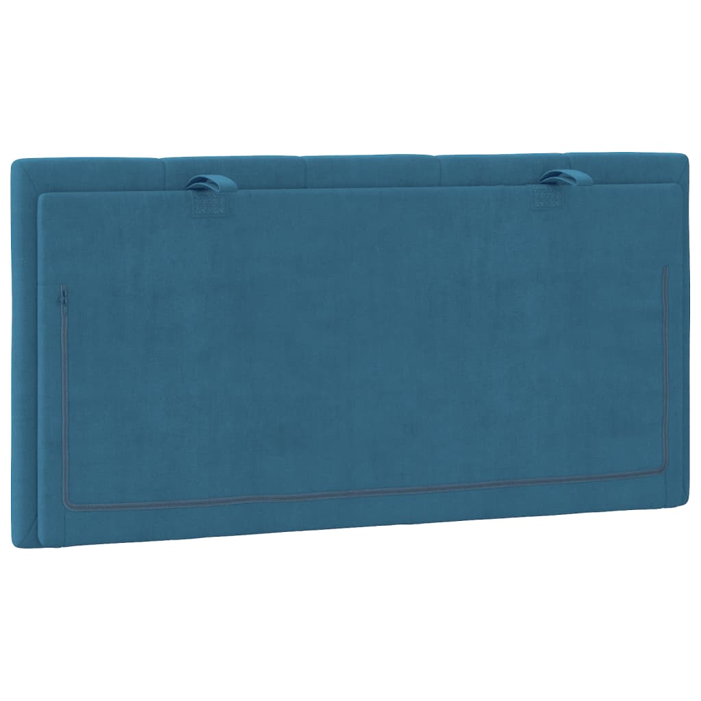 Hoofdbordkussen 100 Cm Fluweel Blauw