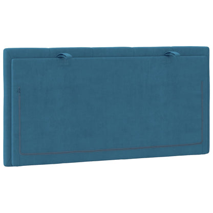 Hoofdbordkussen 100 Cm Fluweel Blauw
