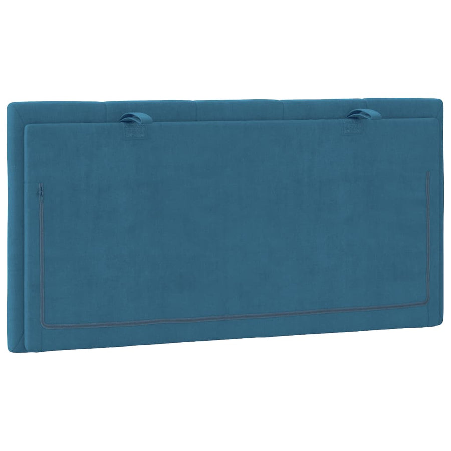 Hoofdbordkussen 100 Cm Fluweel Blauw