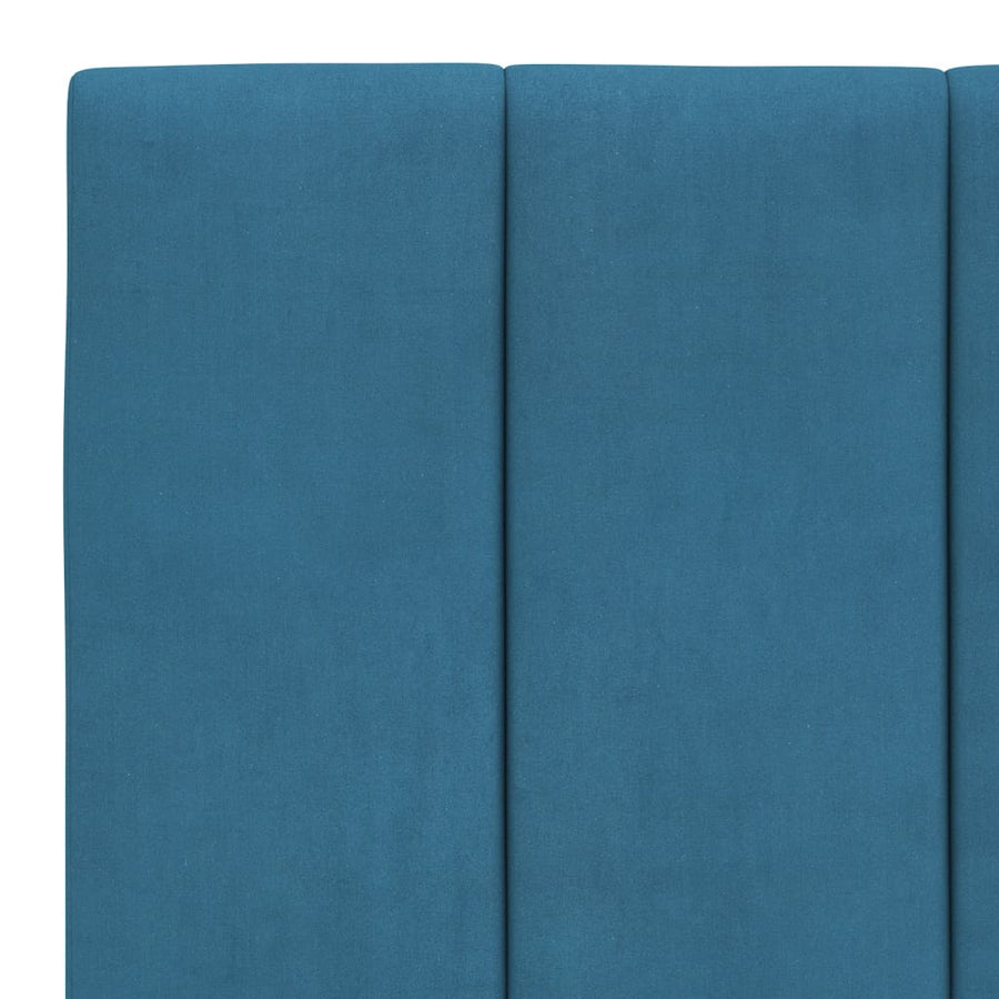 Hoofdbordkussen 100 Cm Fluweel Blauw