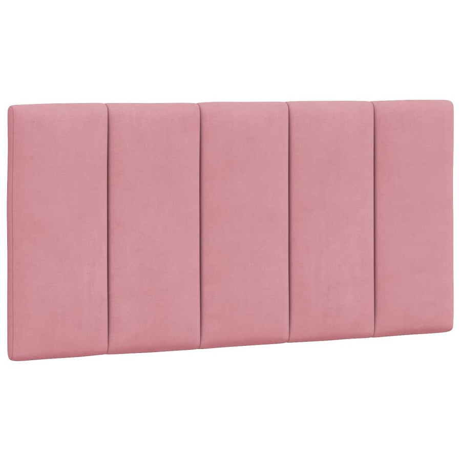 Hoofdbordkussen 100 Cm Fluweel Roze