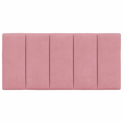 Hoofdbordkussen 100 Cm Fluweel Roze