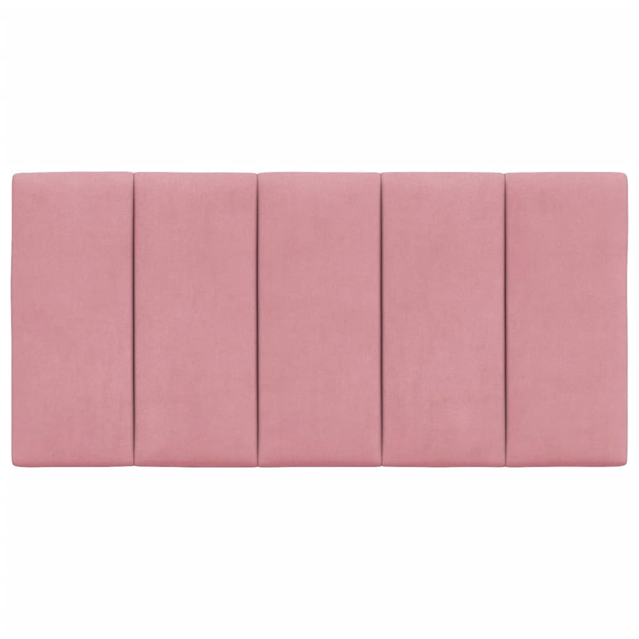 Hoofdbordkussen 100 Cm Fluweel Roze