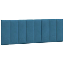 Hoofdbordkussen 120 Cm Fluweel Blauw