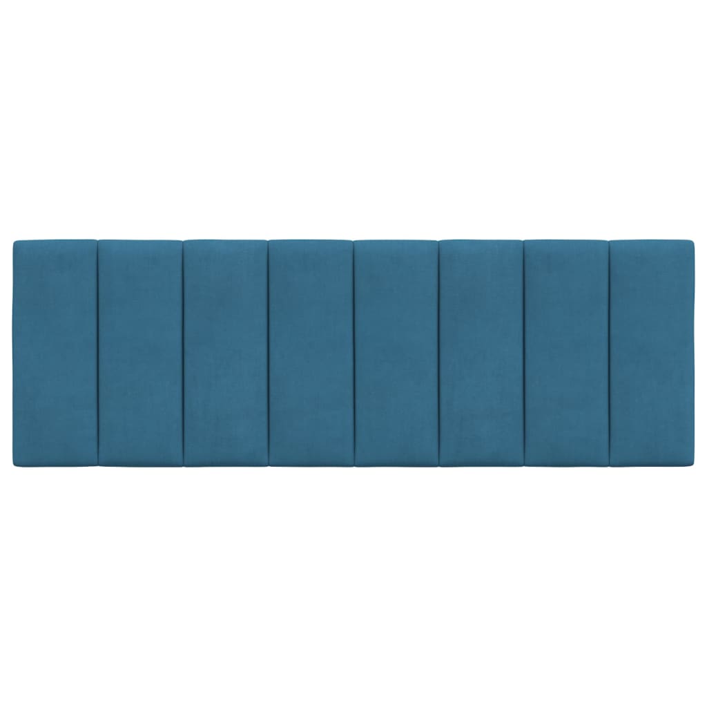 Hoofdbordkussen 120 Cm Fluweel Blauw
