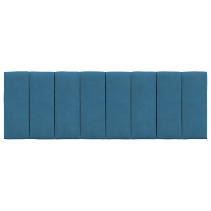 Hoofdbordkussen 120 Cm Fluweel Blauw