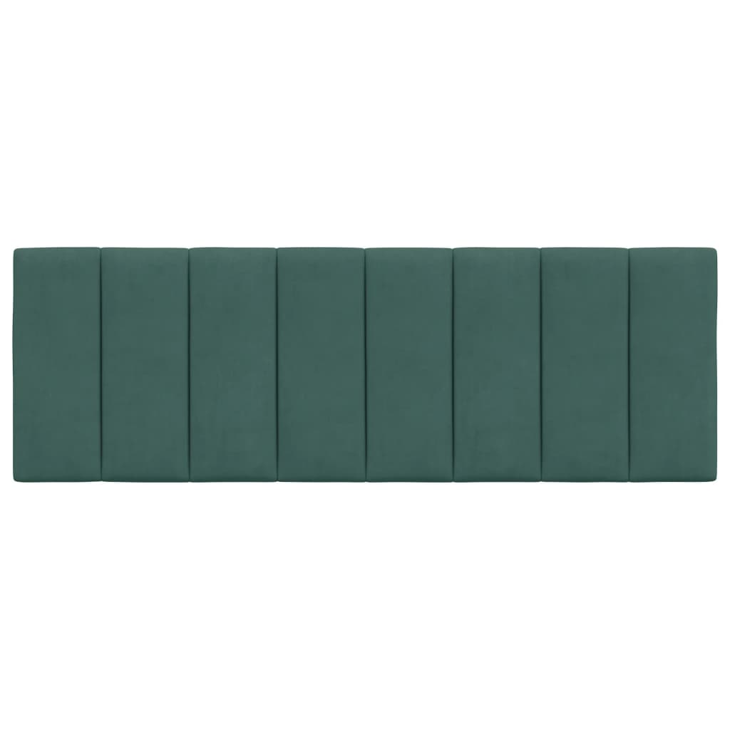Hoofdbordkussen 140 Cm Fluweel Donkergroen
