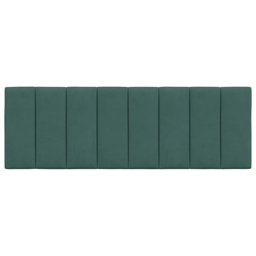 Hoofdbordkussen 140 Cm Fluweel Donkergroen