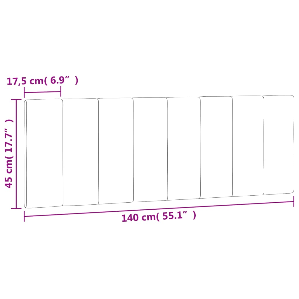 Hoofdbordkussen 140 Cm Fluweel Donkergroen