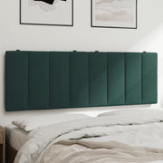Hoofdbordkussen "Hanko" 140 cm fluweel donkergroen