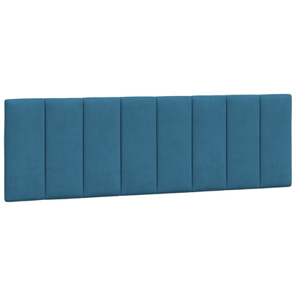 Hoofdbordkussen Fluweel 160 cm Blauw