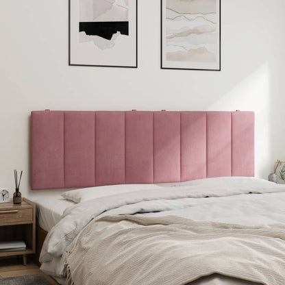 Hoofdbordkussen Fluweel 160 cm Roze