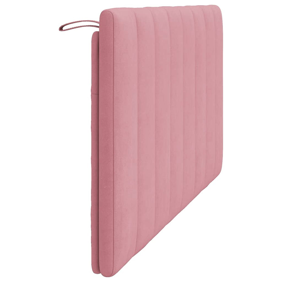 Hoofdbordkussen Fluweel 160 cm Roze
