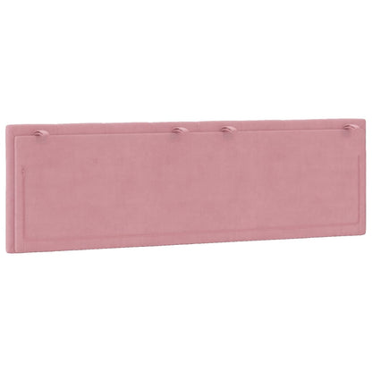 Hoofdbordkussen Fluweel 160 cm Roze