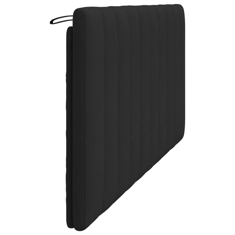 Hoofdbordkussen 180 Cm Fluweel Zwart