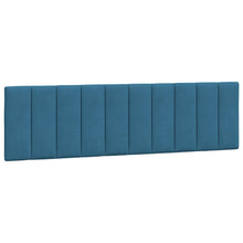 Hoofdbordkussen Fluweel 180 cm Blauw