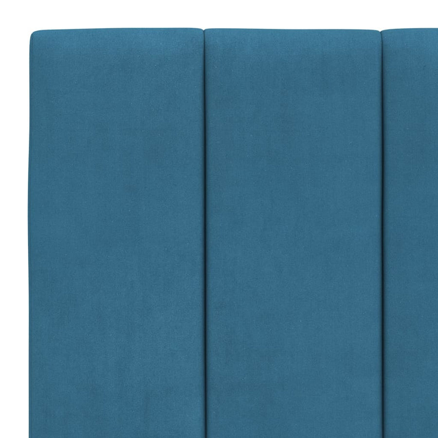 Hoofdbordkussen Fluweel 180 cm Blauw