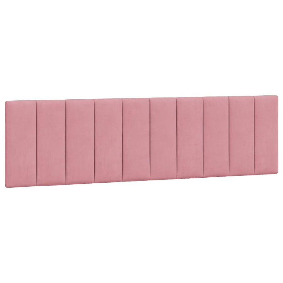 Hoofdbordkussen Fluweel 180 cm Roze