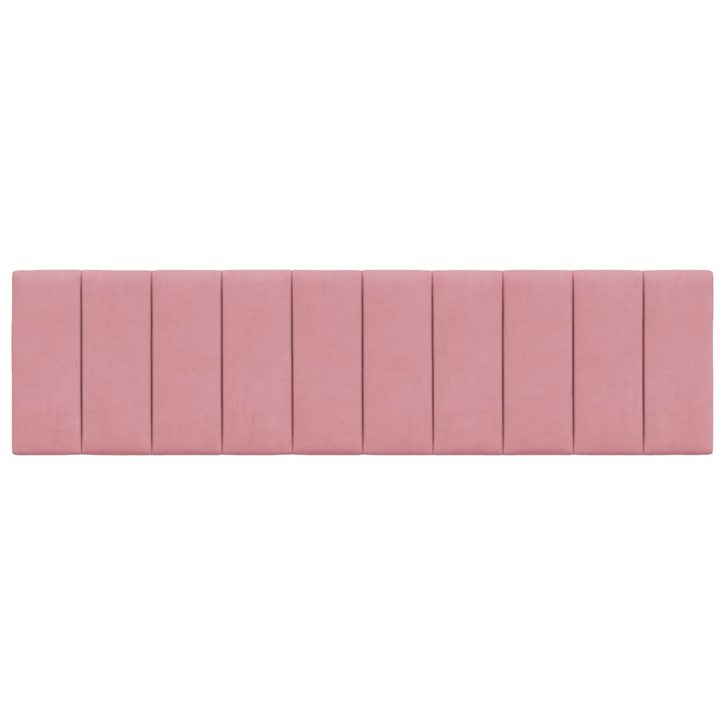 Hoofdbordkussen Fluweel 180 cm Roze