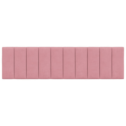 Hoofdbordkussen Fluweel 180 cm Roze