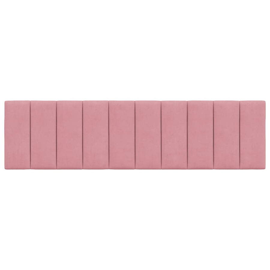 Hoofdbordkussen Fluweel 180 cm Roze