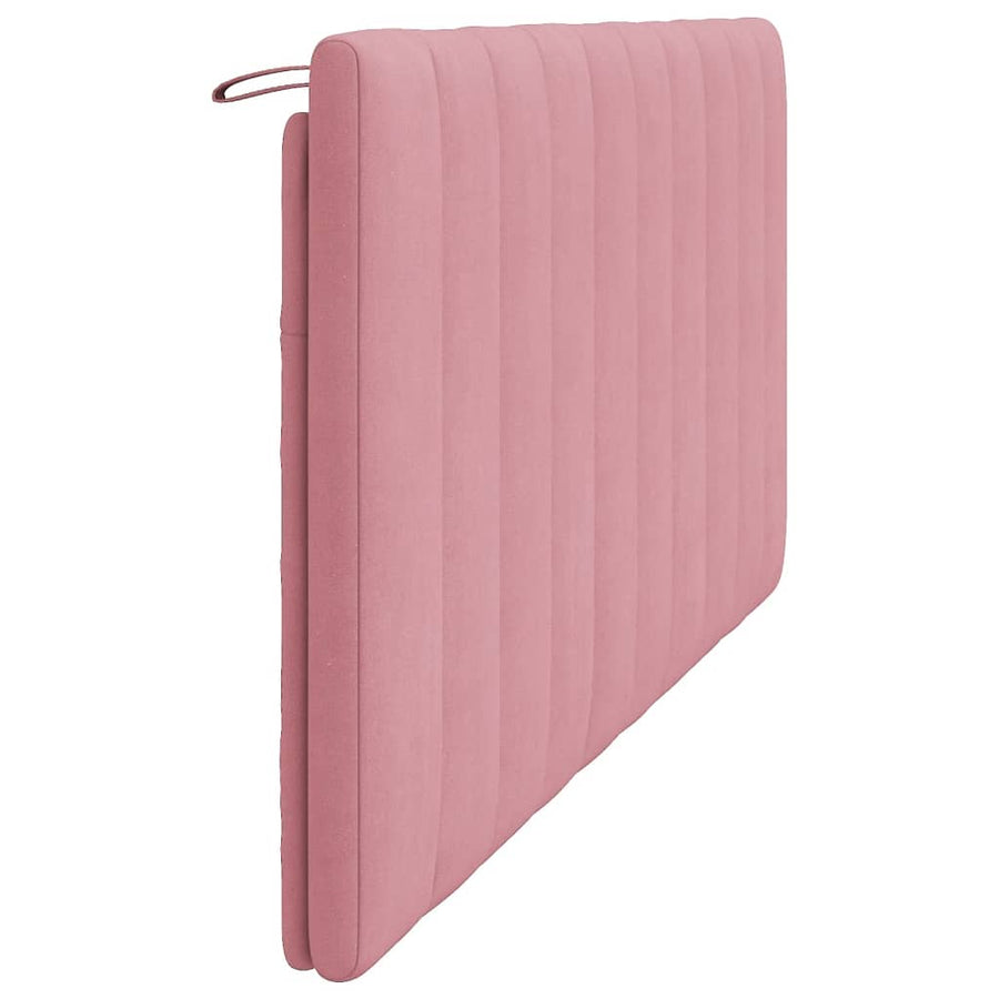 Hoofdbordkussen Fluweel 180 cm Roze