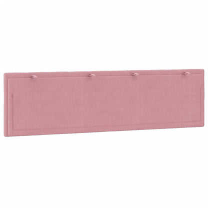 Hoofdbordkussen Fluweel 180 cm Roze