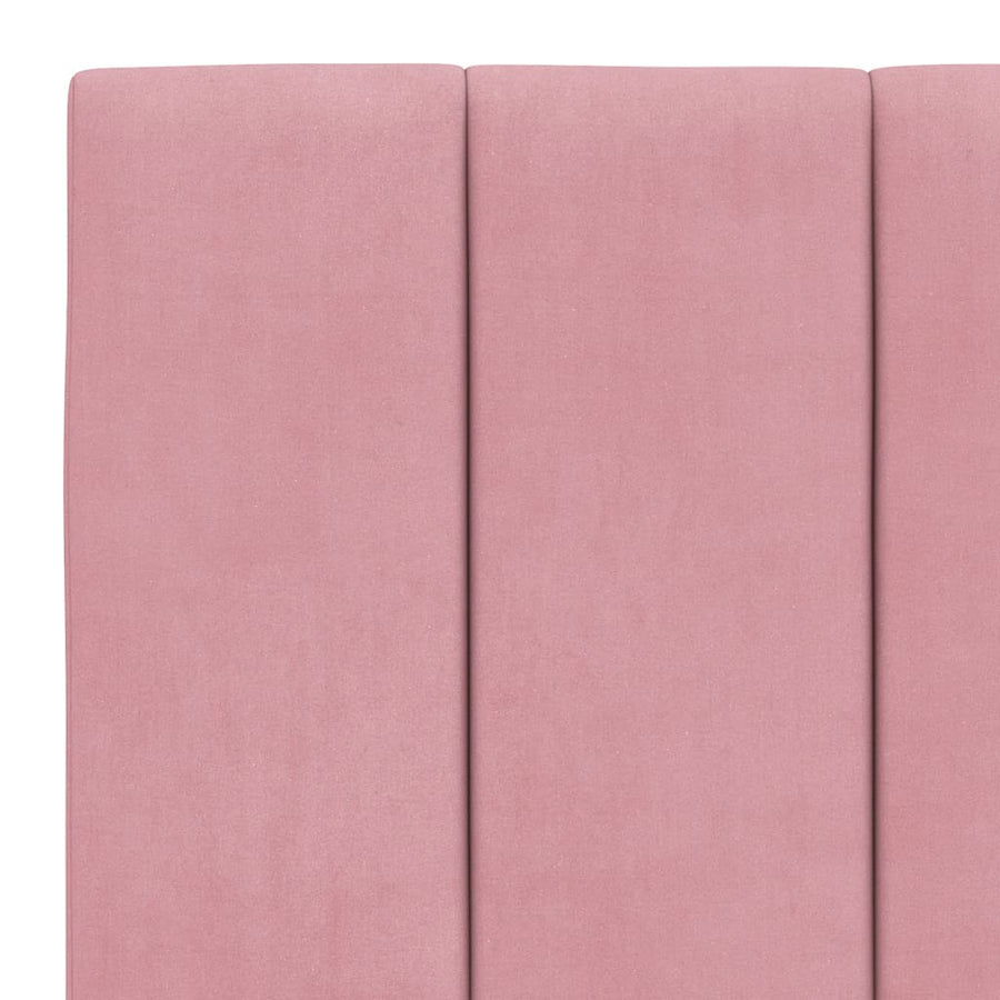 Hoofdbordkussen Fluweel 180 cm Roze
