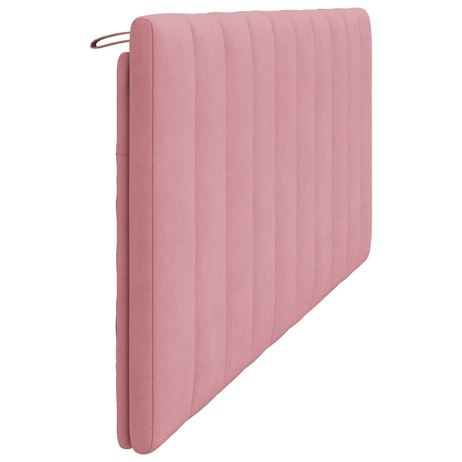 Hoofdbordkussen Fluweel 200 cm Roze