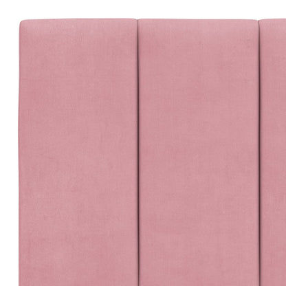 Hoofdbordkussen Fluweel 200 cm Roze