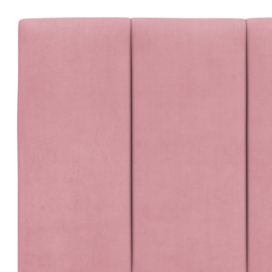 Hoofdbordkussen Fluweel 200 cm Roze