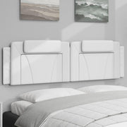 Headboard Cushion "Viana" 180 cm artificial leather white