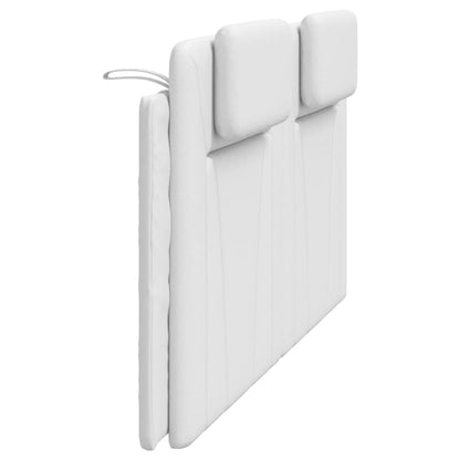 Hoofdbordkussen "Viana" 183 cm kunstleer wit