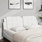 Headboard Cushion "Zadar" 152 cm artificial leather white