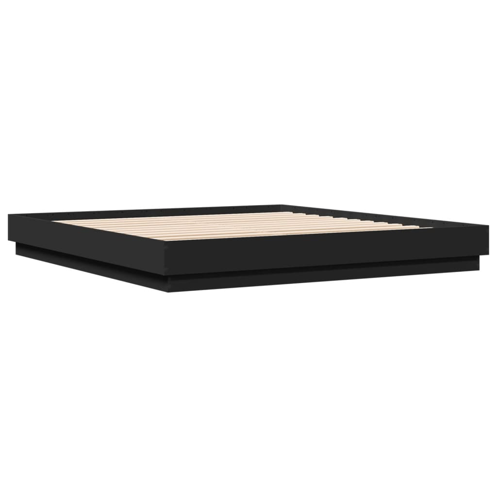 Bedframe Bewerkt Hout 180 x 200 cm