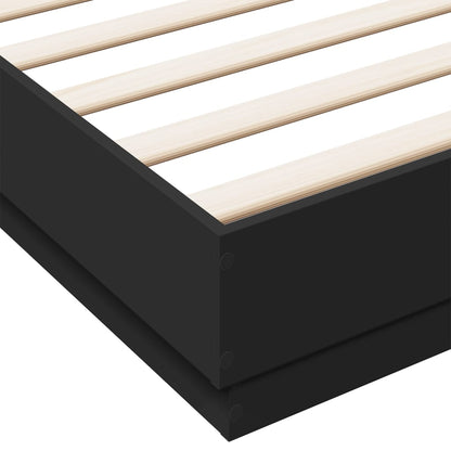 Bedframe Bewerkt Hout 180 x 200 cm