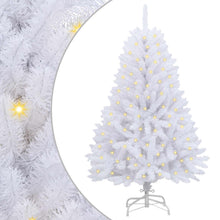 Kunstkerstboom Met 150 Led Pvc En Metaal Wit 150 cm Met LED's
