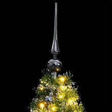Kunstkerstboom Met 150 Led's Kerstballen En Sneeuw 1