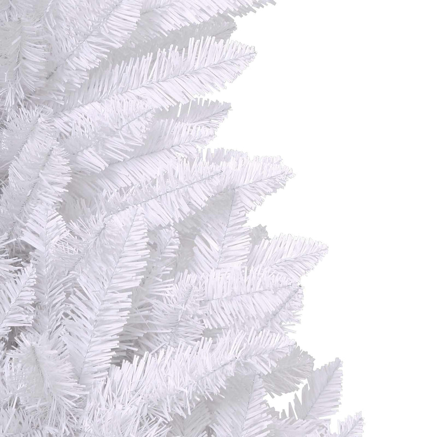 Kunstkerstboom Met 300 Led Pvc En Metaal Wit 300 cm Met LED's