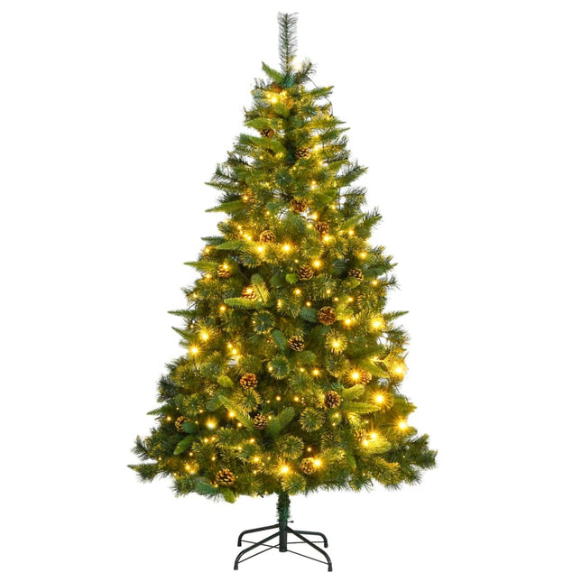 Kunstkerstboom Met Scharnieren 300 Led's 180 cm Met LED's