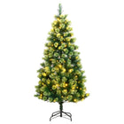 Kunstkerstboom Met Scharnieren 300 Led's 210 cm Met LED's