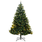 Kunstkerstboom Met Scharnieren 300 Led's 240 cm Met LED's