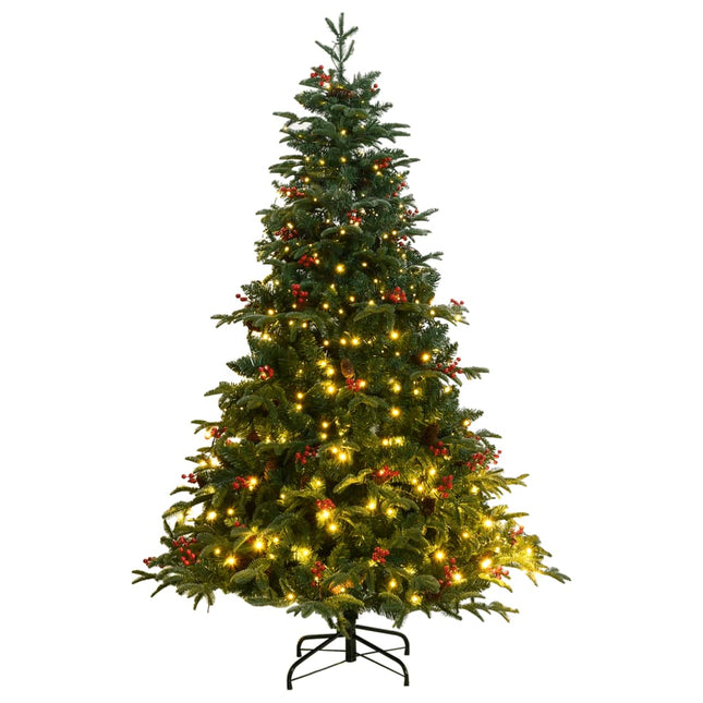 Kunstkerstboom Met Scharnieren 300 Led's 180 cm Met LED's